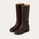 Ikar High Boots, deep brown